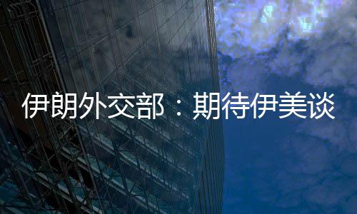 部并不外交期待达成谈判伊朗伊美迅速现实结果