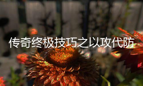 攻代略终极之以传奇防战技巧